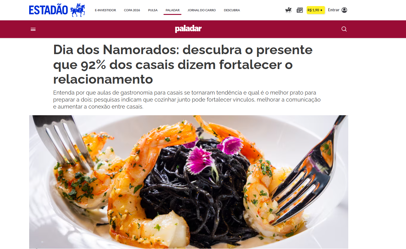Dica de presente para Dia dos Namorados